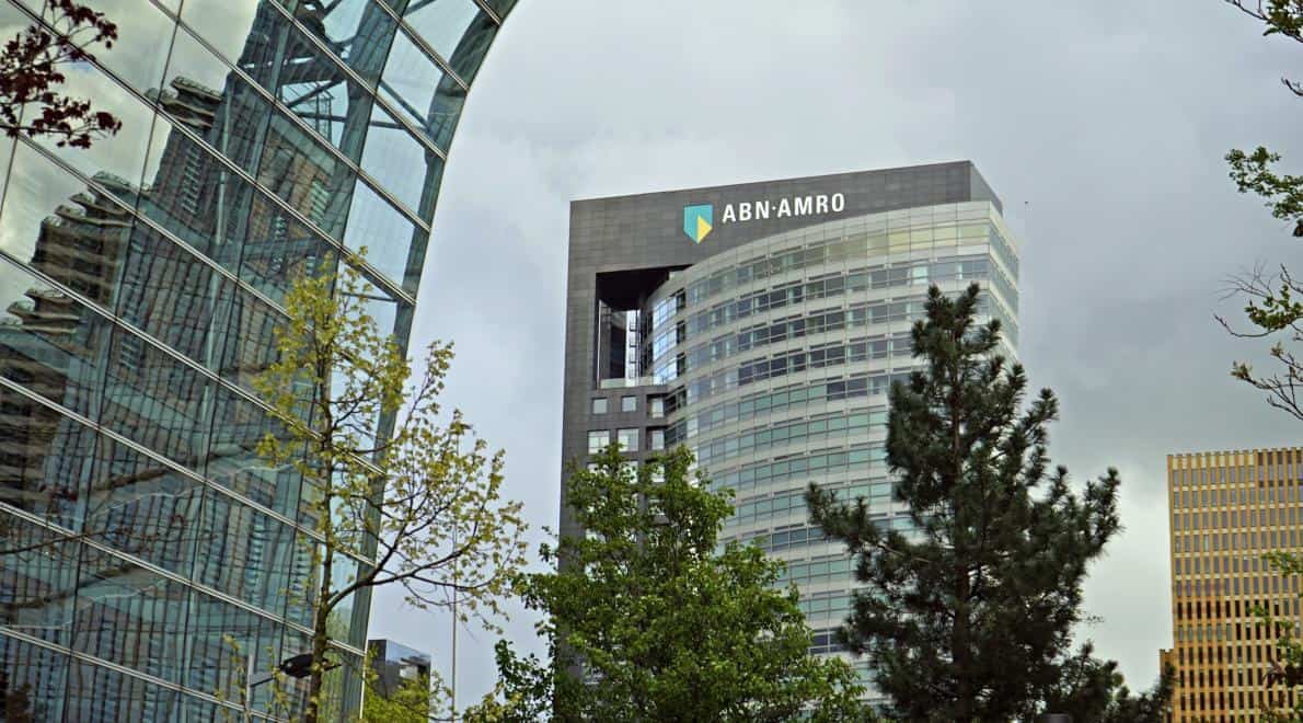 ABN AMRO op de Zuidas in Amsterdam. Foto: Magda Augusteijn.