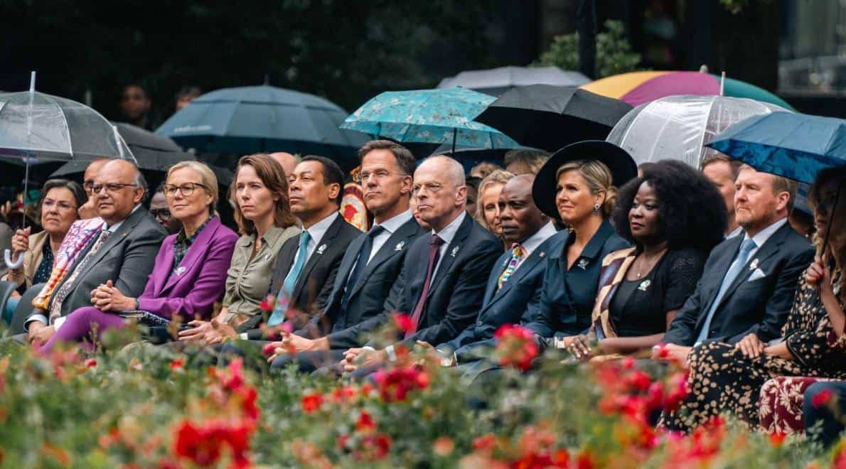 Slavernijherdenking in Oosterpark. Foto: Isaac Owusu