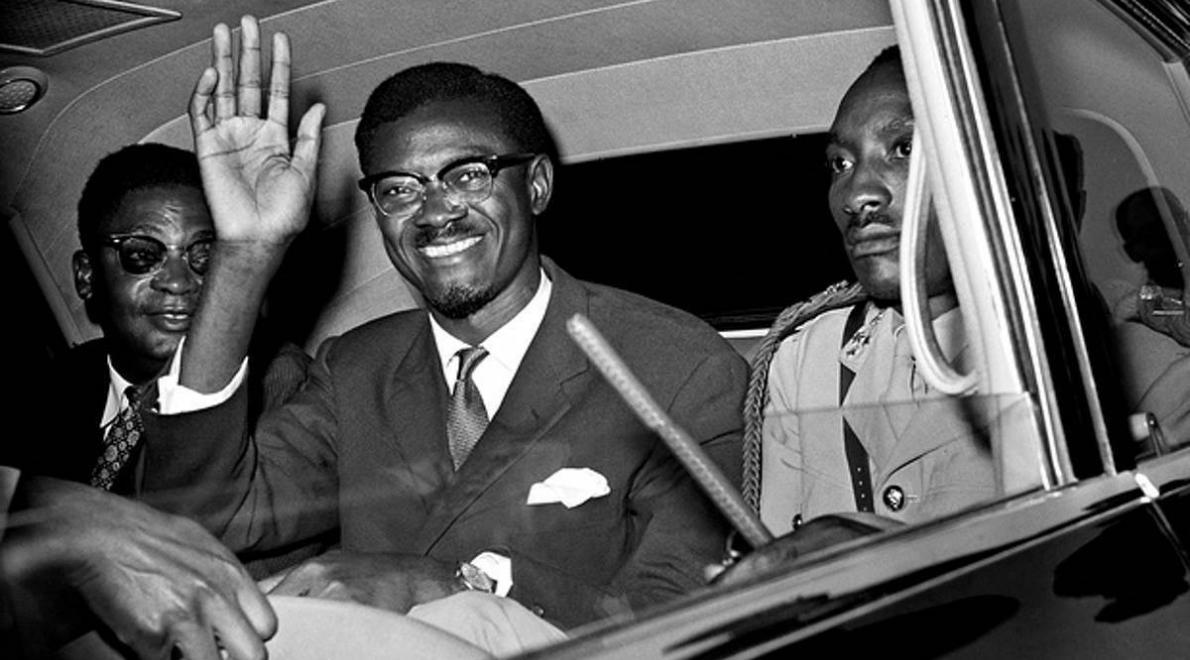 Emery Patrice Lumumba, de eerste democratisch gekozen premier van het onafhankelijke Democratisch Republiek Congo