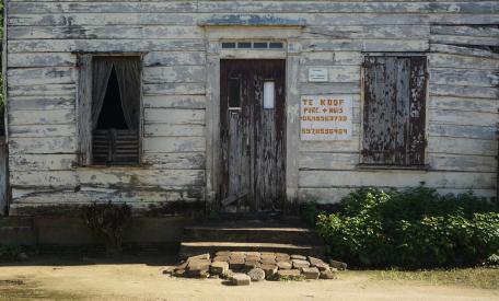 Huis te koop in hartje Paramaribo. Foto Zoë Deceuninck