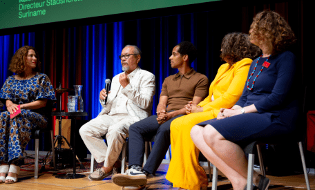 Panelgesprek Geefkring Suriname