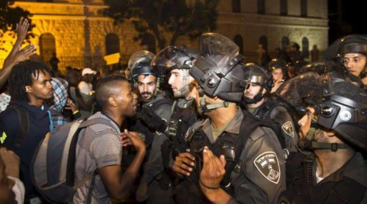 Ethiopische Israeliërs demonstreren tegen politiegeweld en racisme