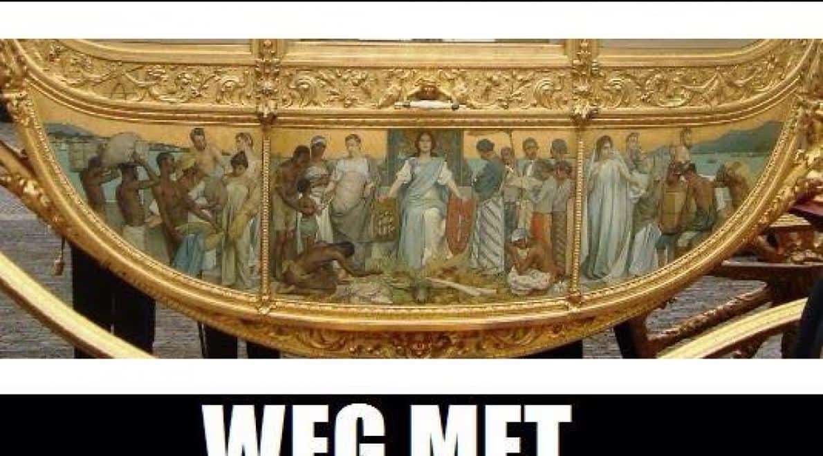 Actiegroep eist "Weg met de Gouden Koets"