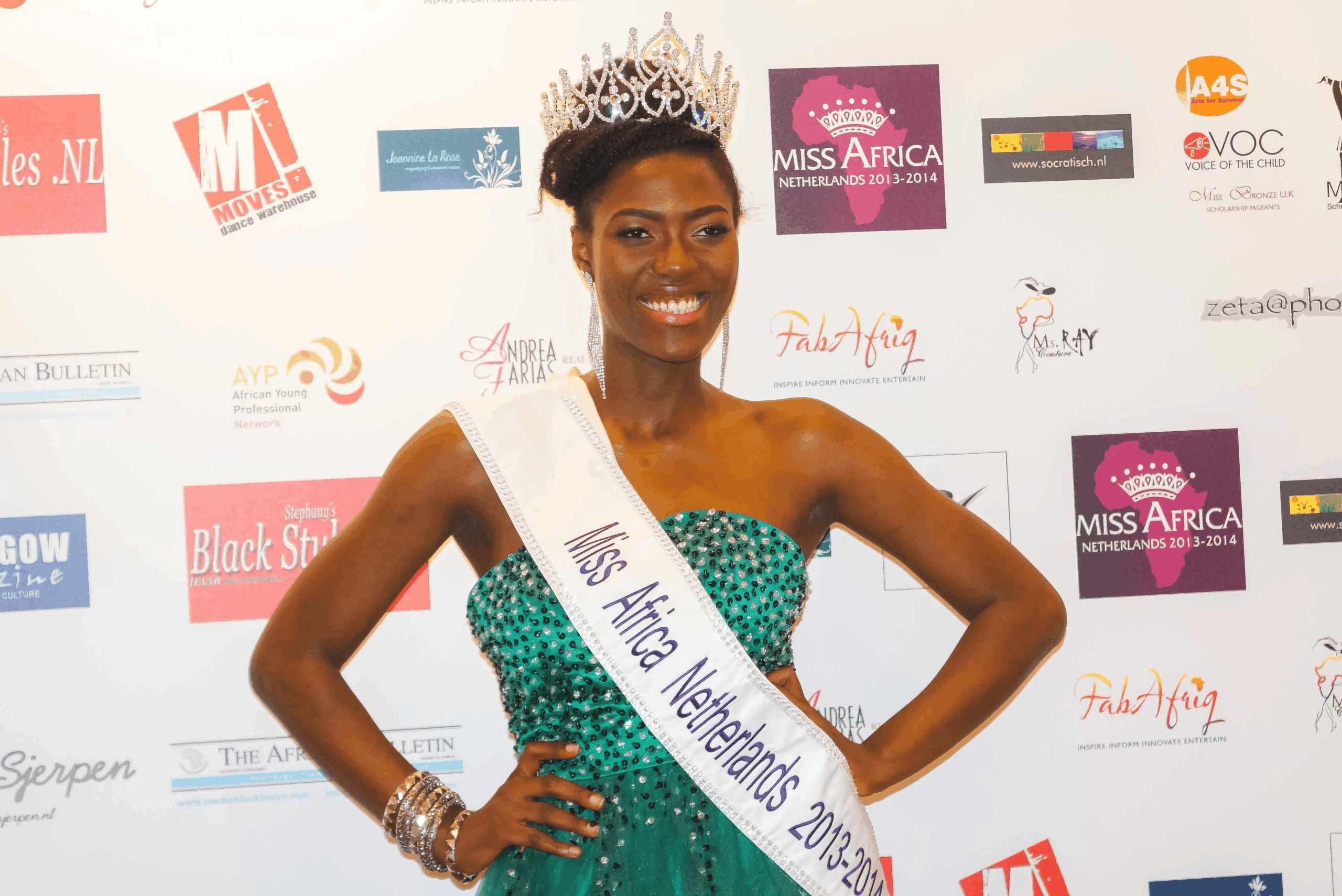 Miss Africa Netherlands Pageant op 15 november 2015