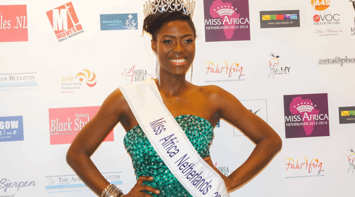 Miss Africa Netherlands Pageant op 15 november 2015