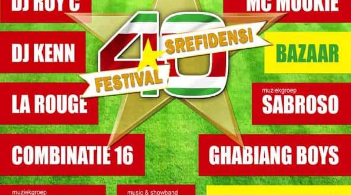 40 jaar Srefidensi Festival