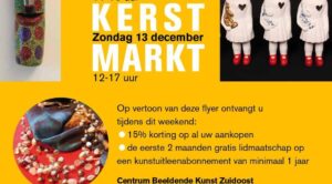POP UP KUNST KERST MARKT