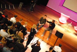 Clarence Seedorf inspireert mbo-studenten