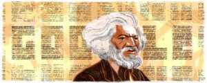 Frederick Douglass op google.com voorpagina