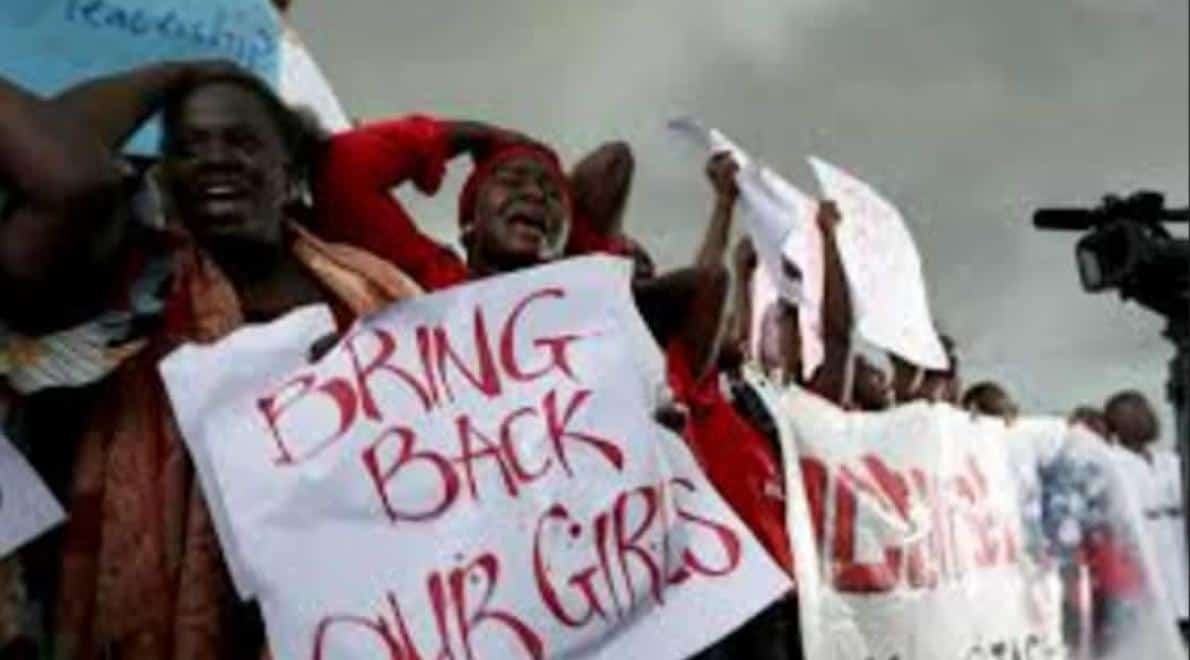 Protestmars op Internationale Vrouwendag tegen Boko Haram ontvoeringen