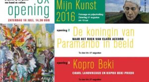 MIJN KUNST 2016, KONINGIN VAN PARAMARIBO EN KOPRO BEKI