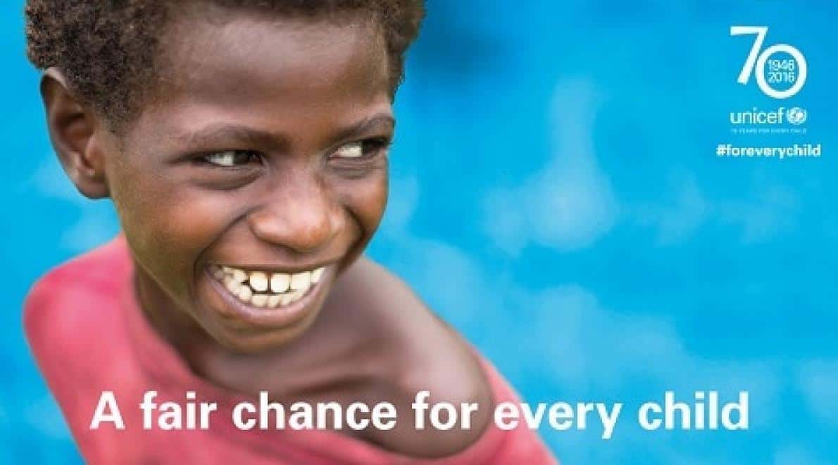 UNICEF: tijd voor actie voor kansarme kinderen