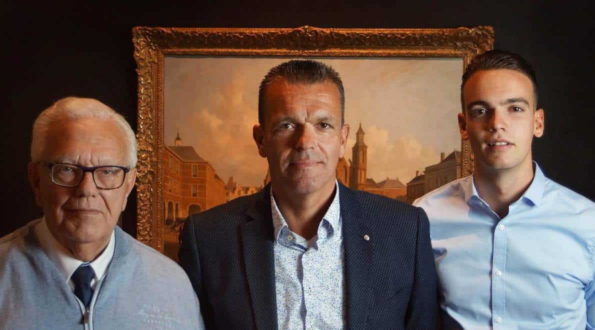 Nazaten ontdekt van de Afrikaanse bediende Cupido