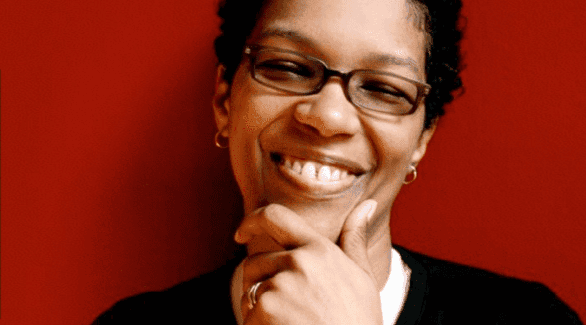 angel Kyodo Williams bij Your liberation is bound up with mine inb Eye Film Museum