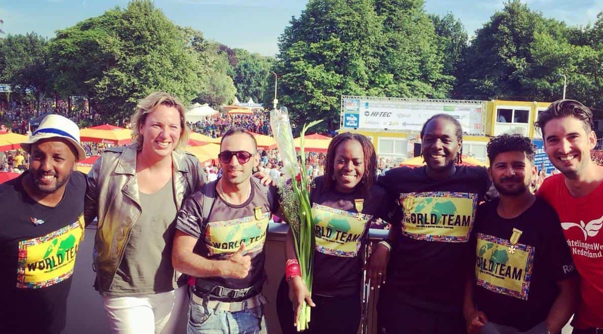 Almeerder Mo Hersi's World Team in de finale voor Consul van de Verdraagzaamheid 2018