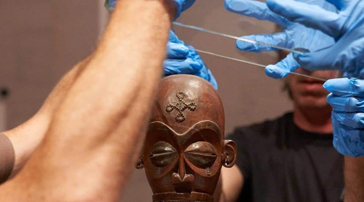 Vermist Chokwe-masker op weg terug naar Angola