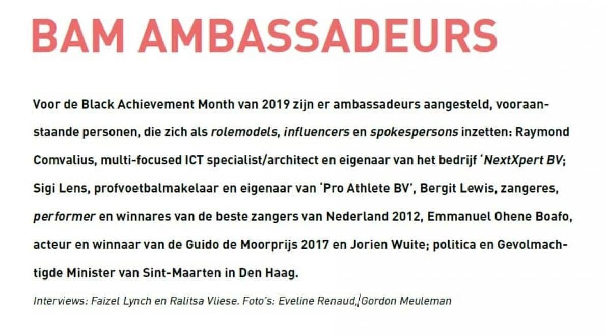BAM AMBASSADEURS