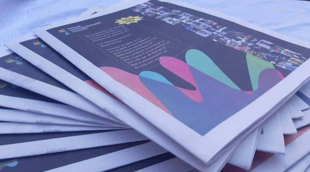 We produceerden een Black Achievement Magazine