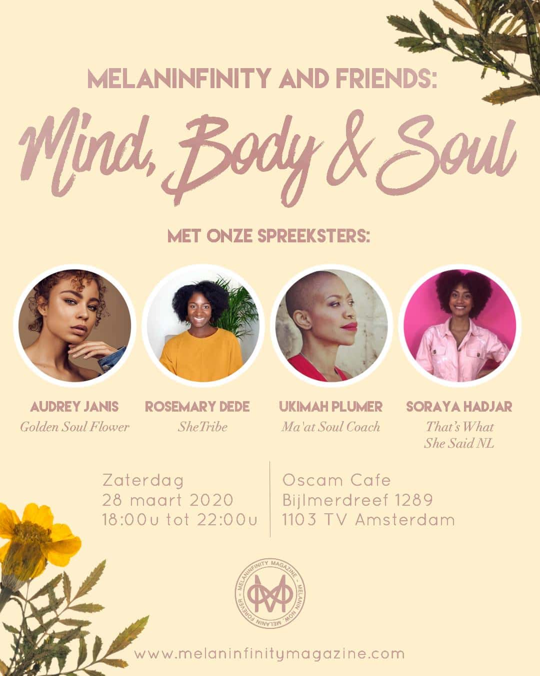 Melaninfinity and Friends: Mind, Body & Soul