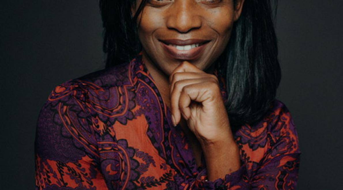 Joan Nunnely, no 33 bij D66."Doe iets met je zichtbaarheid. Dat wordt nu de opdracht"