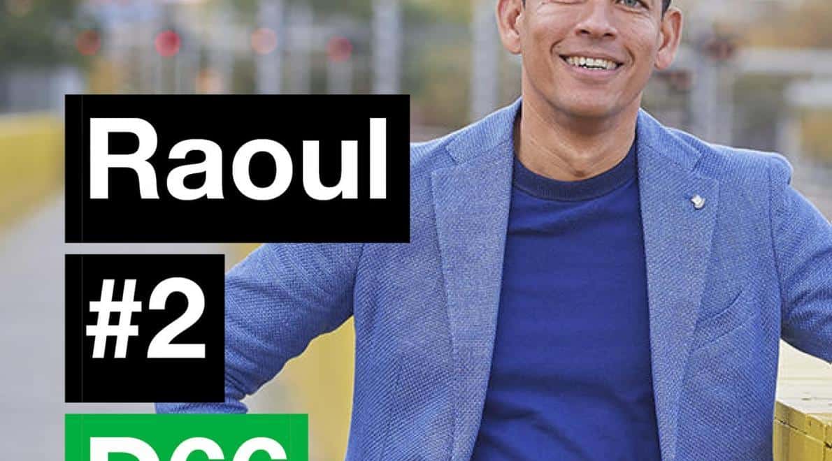 Raoul Boucke, no 10 op de lijst van D66 Kennis is kracht. Educate yourself.