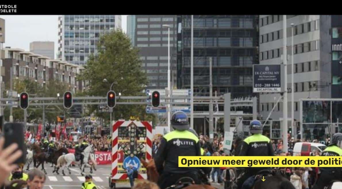 Control Alt Delete kritisch over politiepersbericht | wil "bredere beoordeling van geweldstoepassingen"