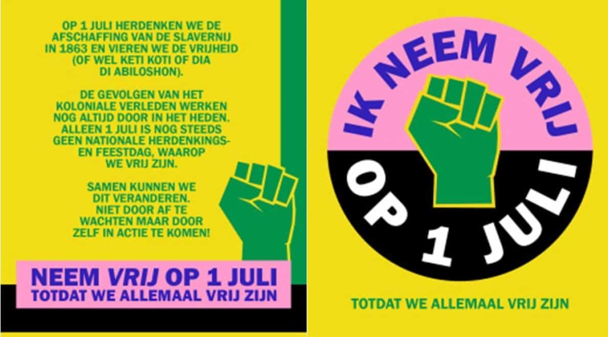 Meer dan 100 bedrijven, 1000 mensen zijn vòòr vrij op Keti Koti