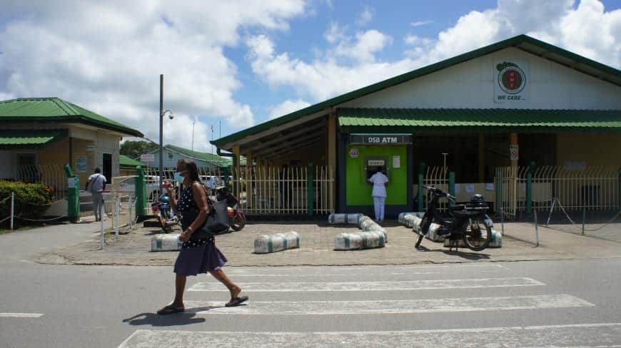 Mungra Medisch Centrum in Nickerie