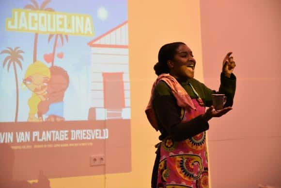 Aspha Bijnaar Gastcollege Educatie Studio A. Bekemaschool - Brandeisfotografie