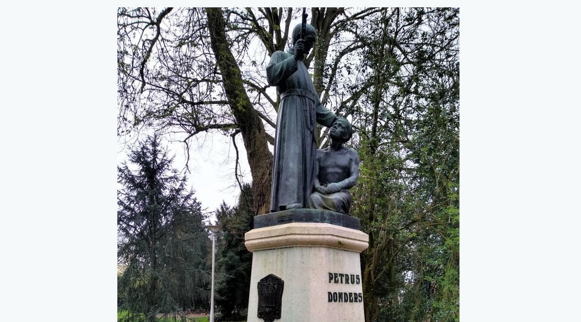 UCF wil beeldengroep Petrus Donders weg uit Tilburgse Wilhelminapark