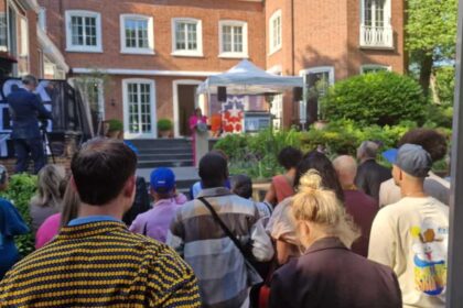 Amerikaanse ambassade hield eerste Juneteenth viering ooit