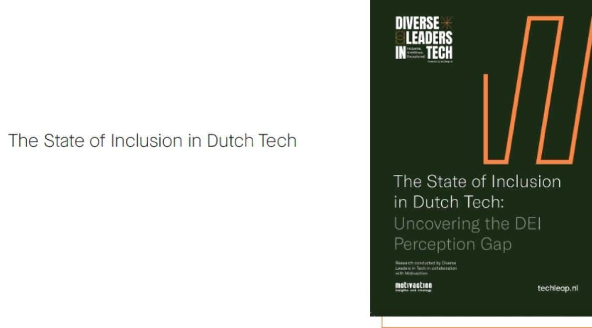 Techleap-onderzoek toont perceptiekloof in diversiteit onder techmedewerkers