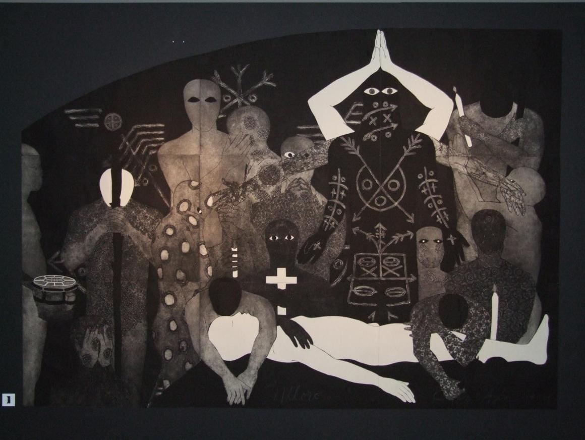 Belkis Ayón; Nlloro; 1991; AM-681-13