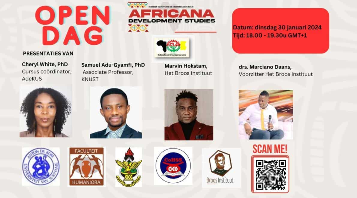 Online open Dag over de Africana Development Cursus