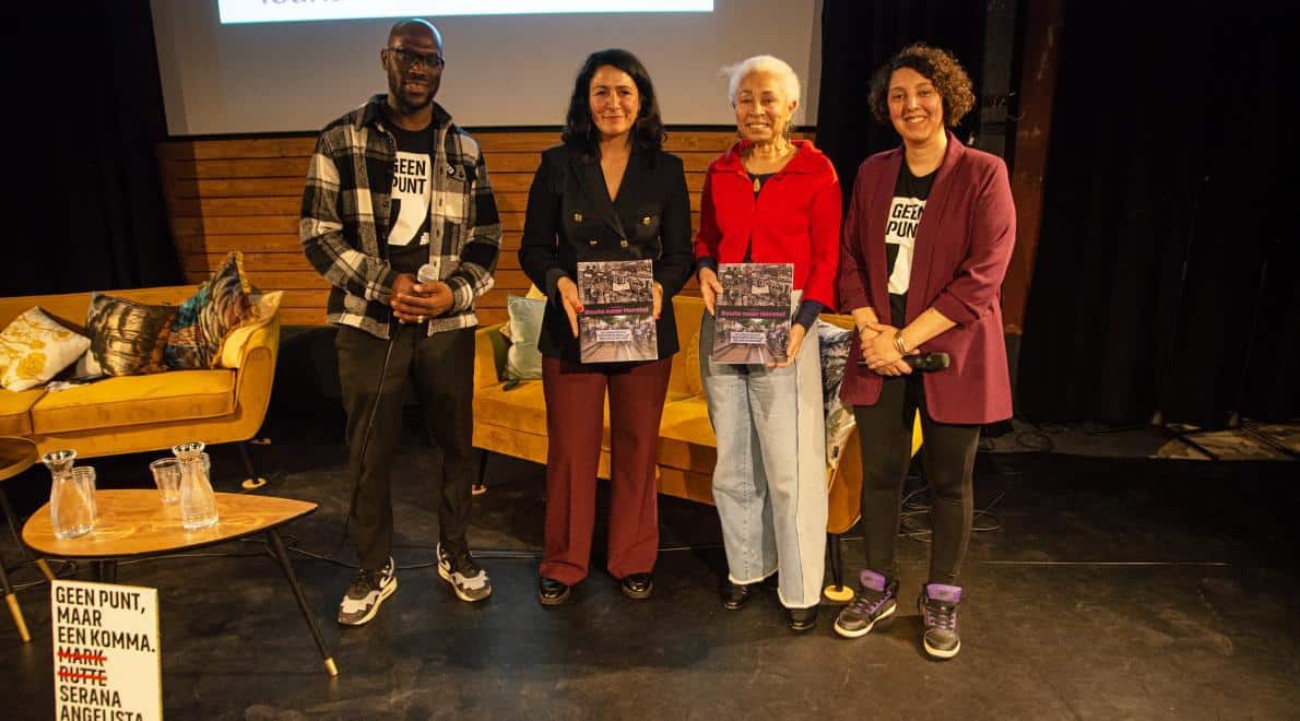 Rapport "Route naar Herstel" overhandigd aan Amsterdam Wethouder Touria Meliani