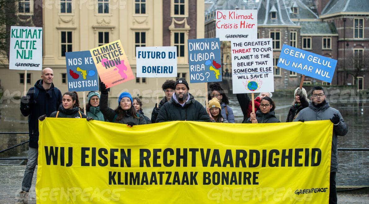 Inwoners van Bonaire en Greenpeace winnen Issue Award 2025