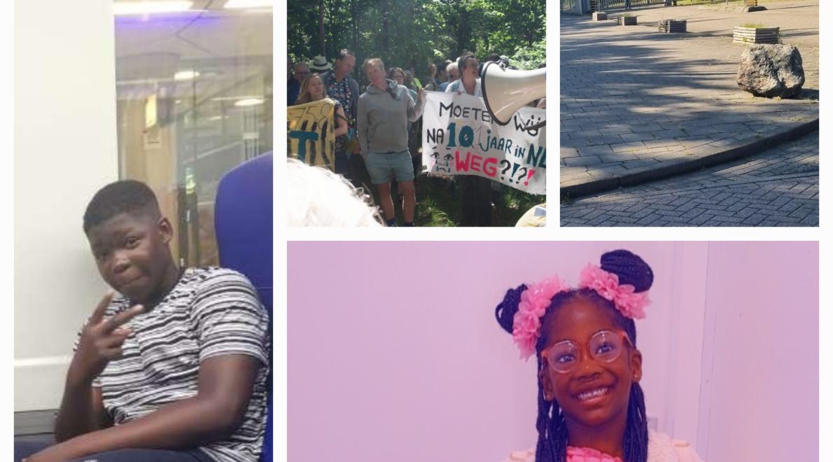 Eerste uitzetting 3 gewortelde kinderen in 5 jaar