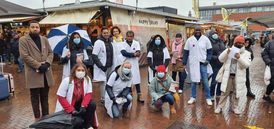 Het COVID Urgent Team in het veld