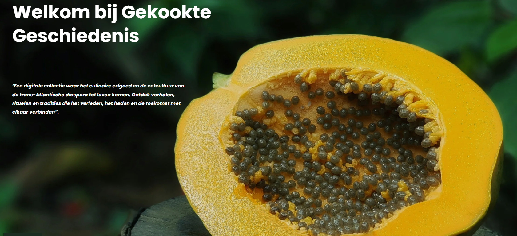 Gekookte Geschiedenis brengt verhalen uit de diaspora van podcast naar tafel