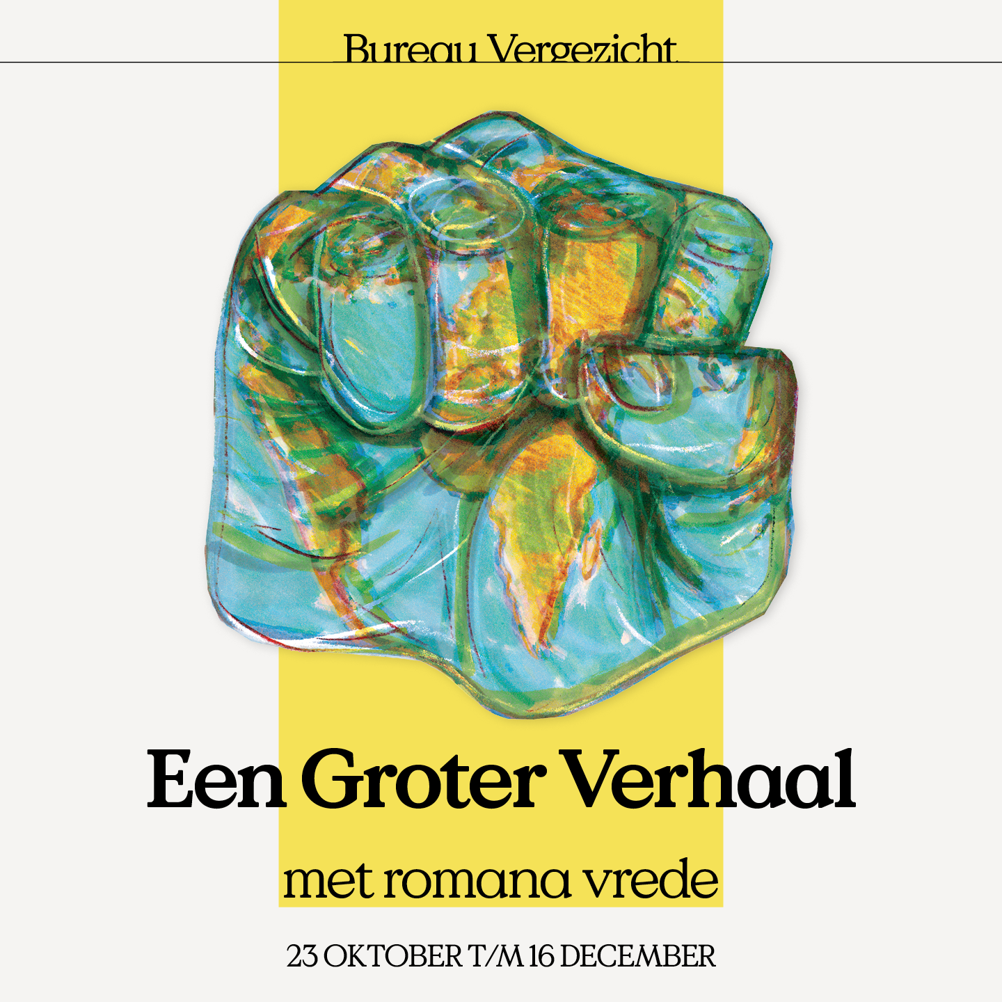 Romana Vrede met ‘Een Groter Verhaal’ in Kunstlinie